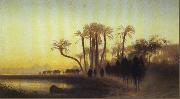 Charles - Theodore Frere The Caravan painting